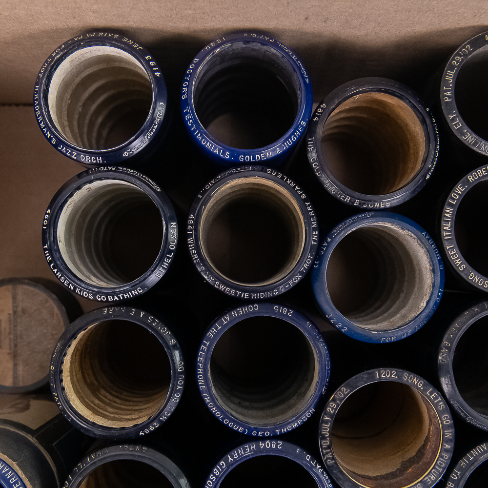 50 Edison Blue Amberol Cylinder Records