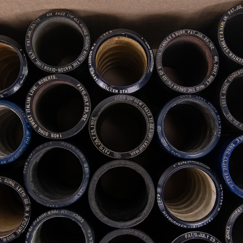 50 Edison Blue Amberol Cylinder Records