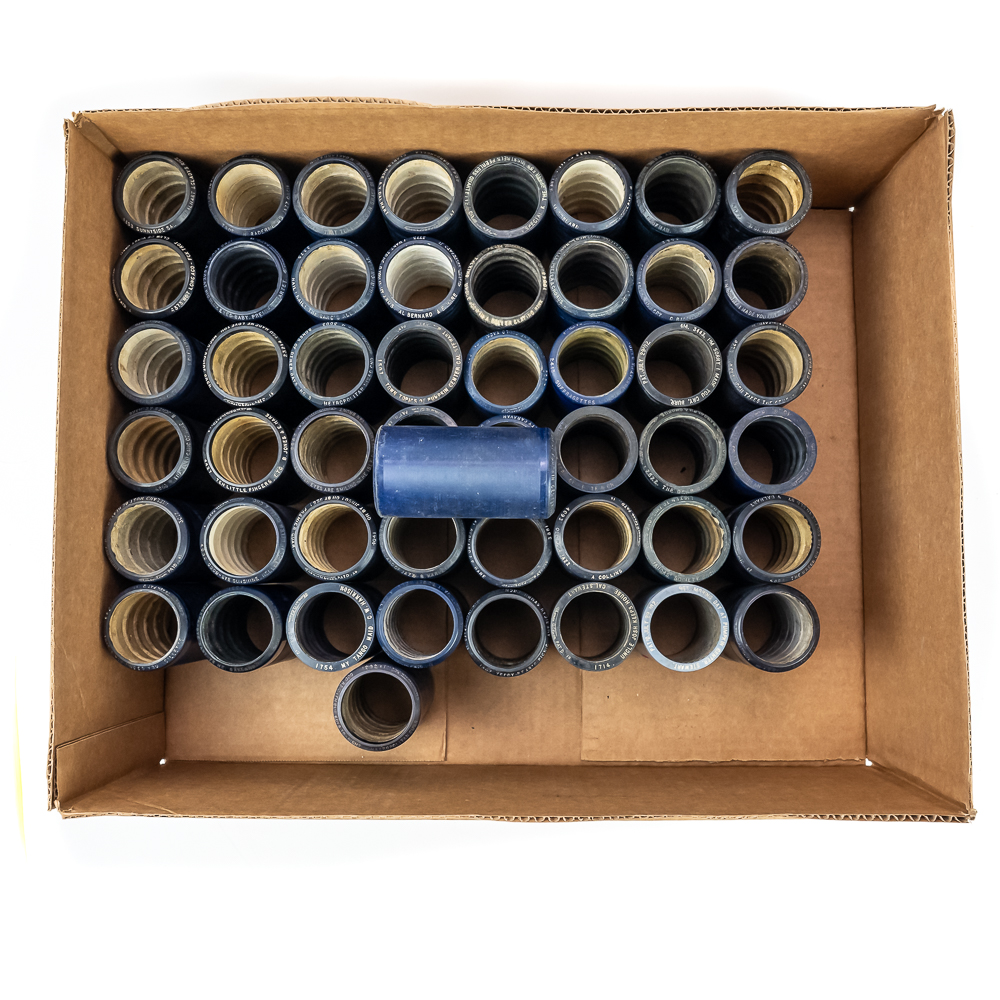 Edison Blue Amberol Cylinder Record Lot (50)