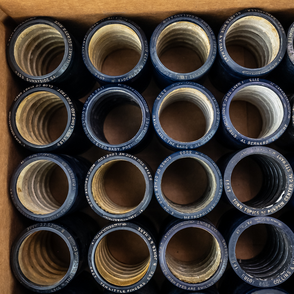 Edison Blue Amberol Cylinder Record Lot (50)