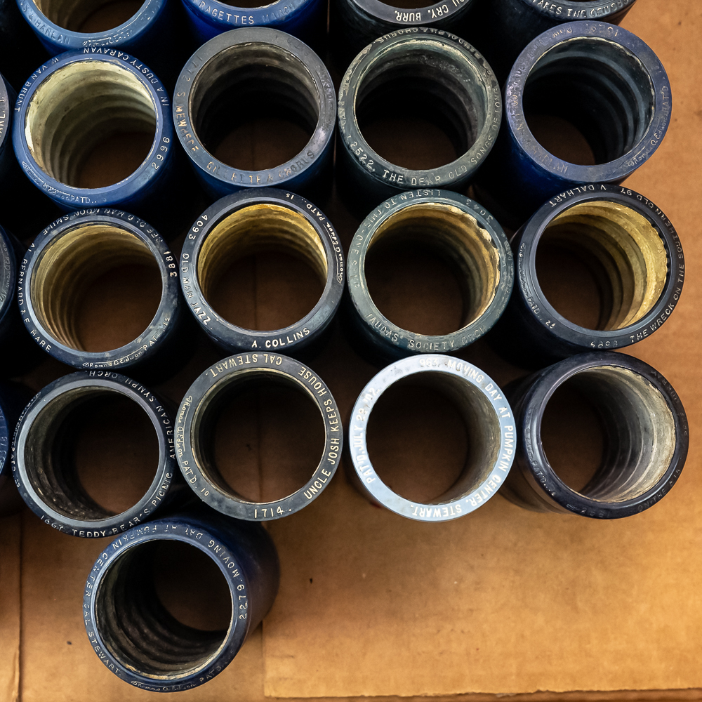 Edison Blue Amberol Cylinder Record Lot (50)