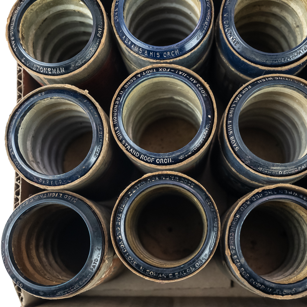 20 Edison Blue Amberol 5000 Series Cylinders