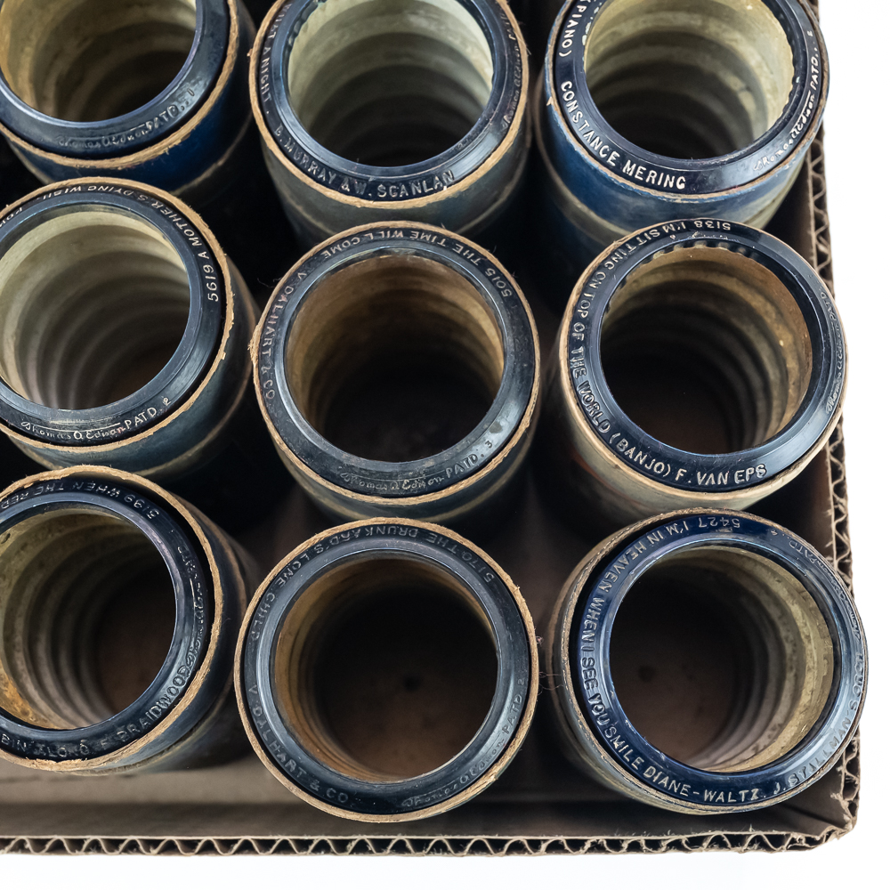20 Edison Blue Amberol 5000 Series Cylinders
