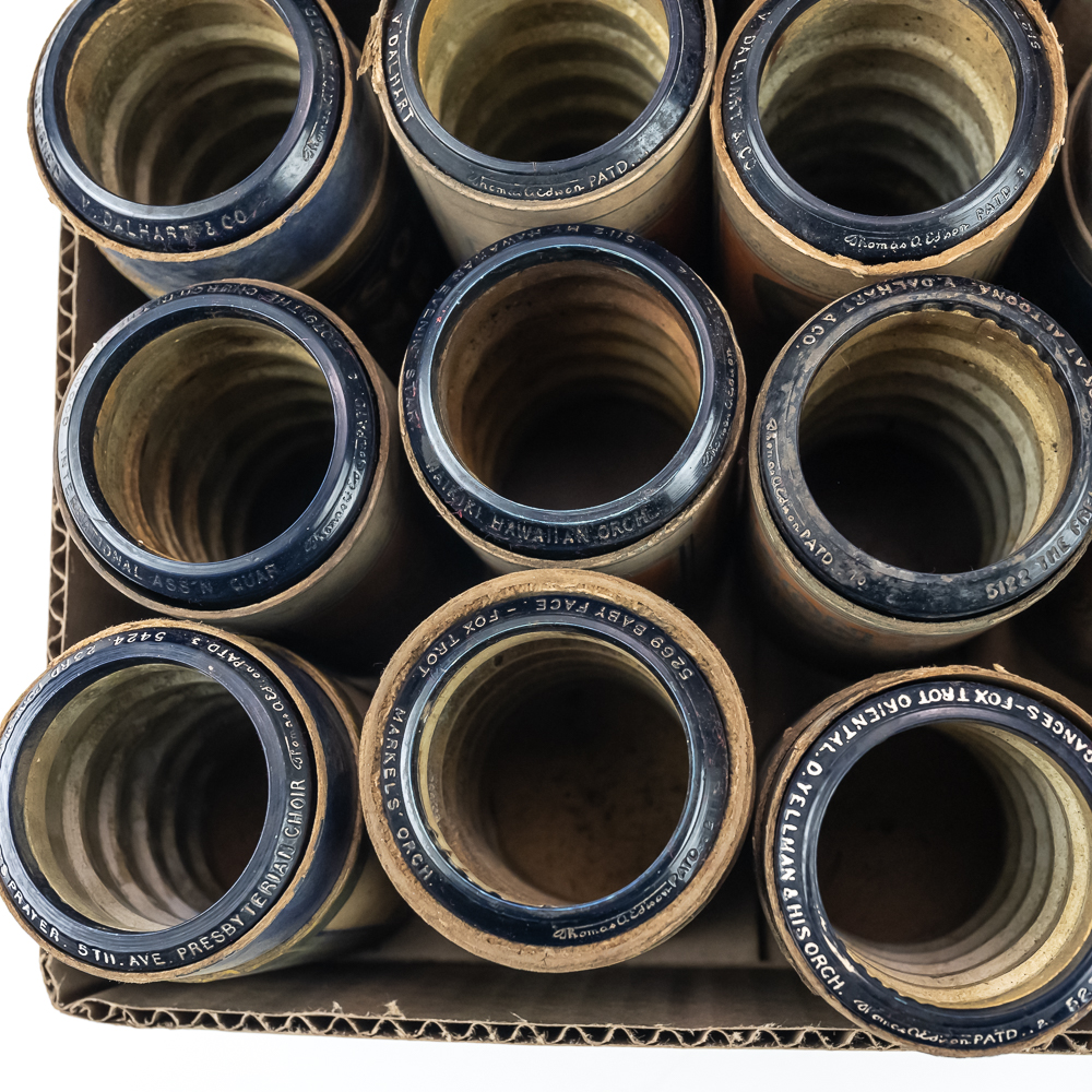 20 Edison Blue Amberol 5000 Series Cylinders