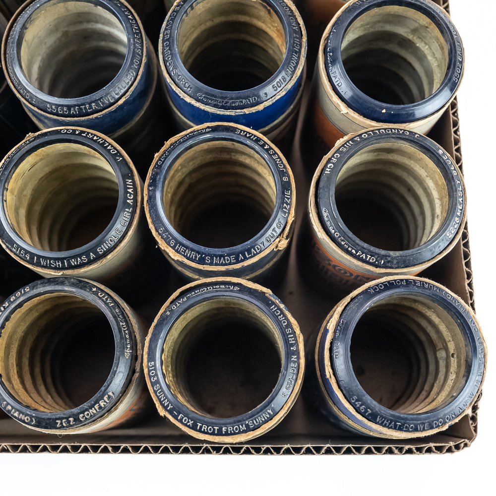 20 Edison Blue Amberol 5000 Series Cylinders