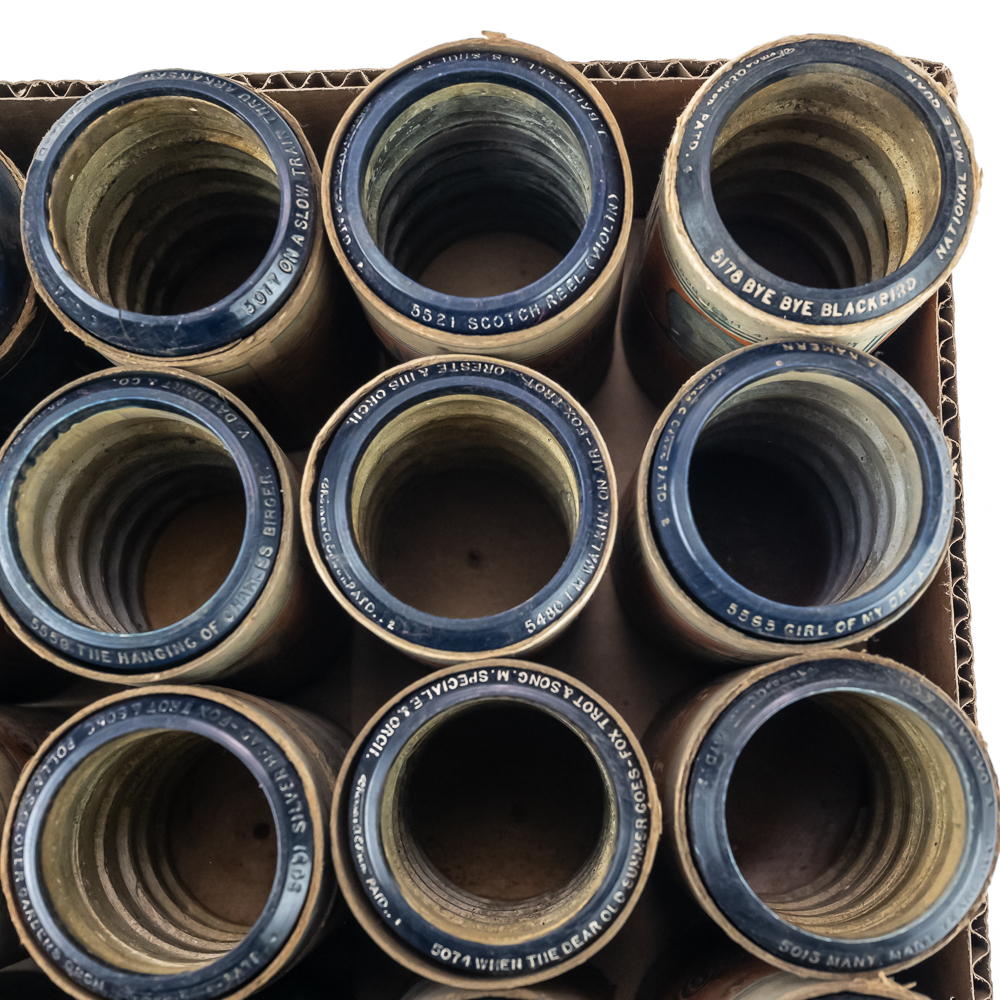 20 Edison Blue Amberol 5000 Series Cylinders