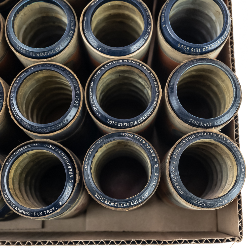 20 Edison Blue Amberol 5000 Series Cylinders