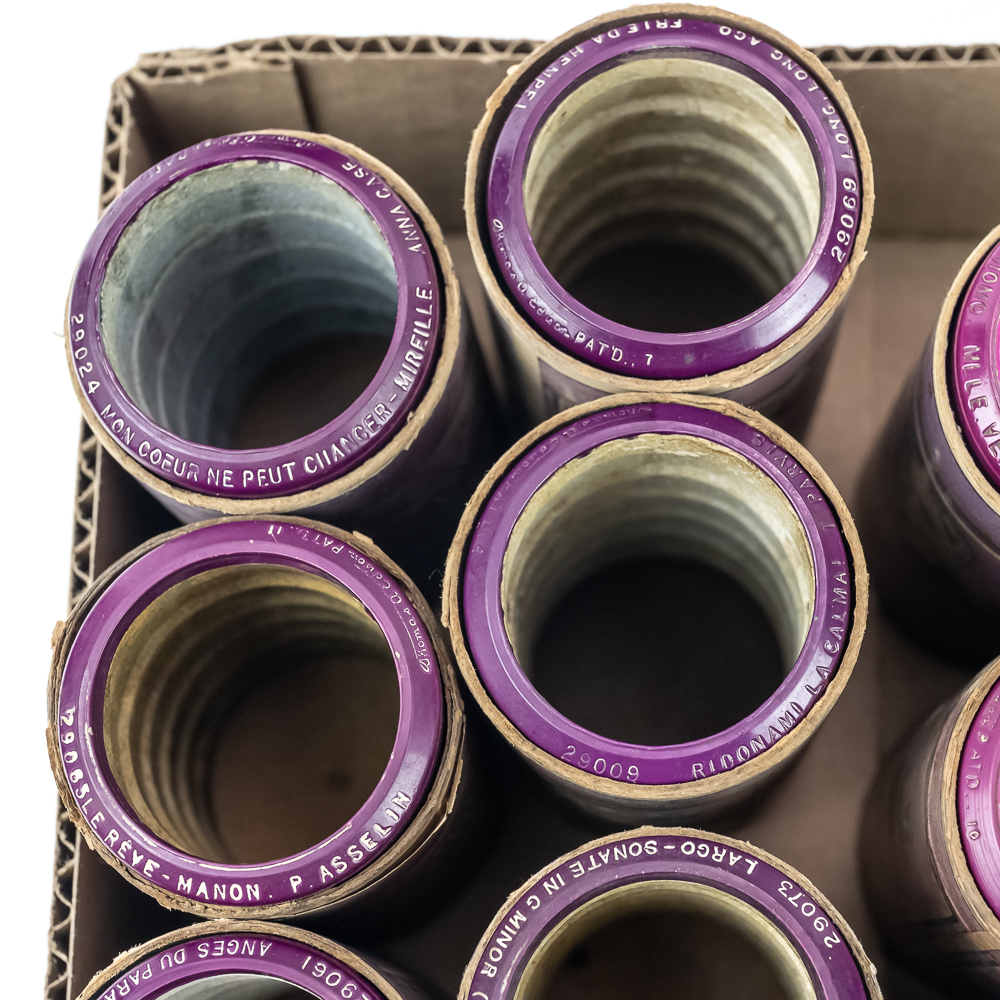 14 Edison Royal Purple Cylinder Records