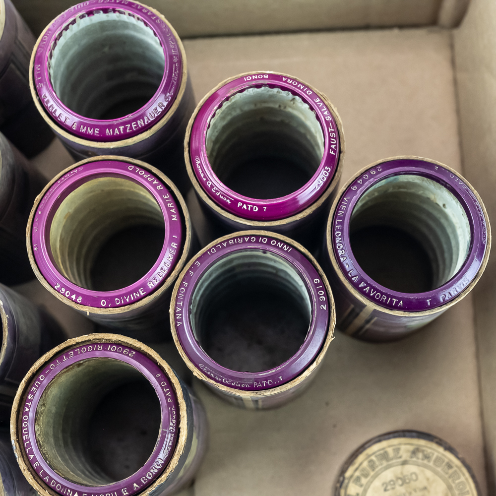 14 Edison Royal Purple Cylinder Records