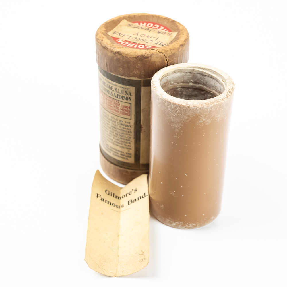 Columbia Brown Wax Cylinder Record 1519