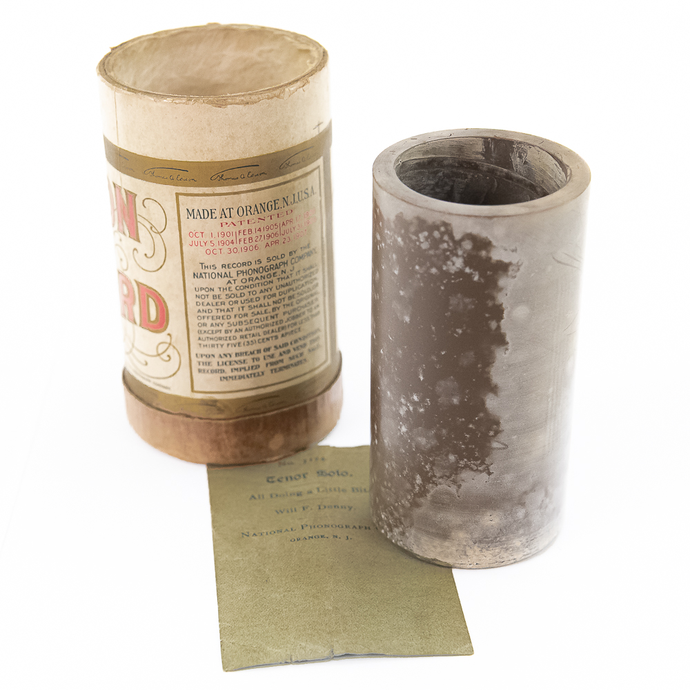 Brown Wax Cylinder Record #7124