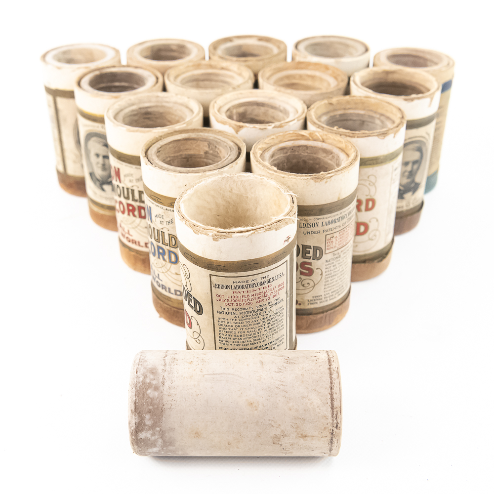 15 Brown Wax Cylinders Good For Shaving
