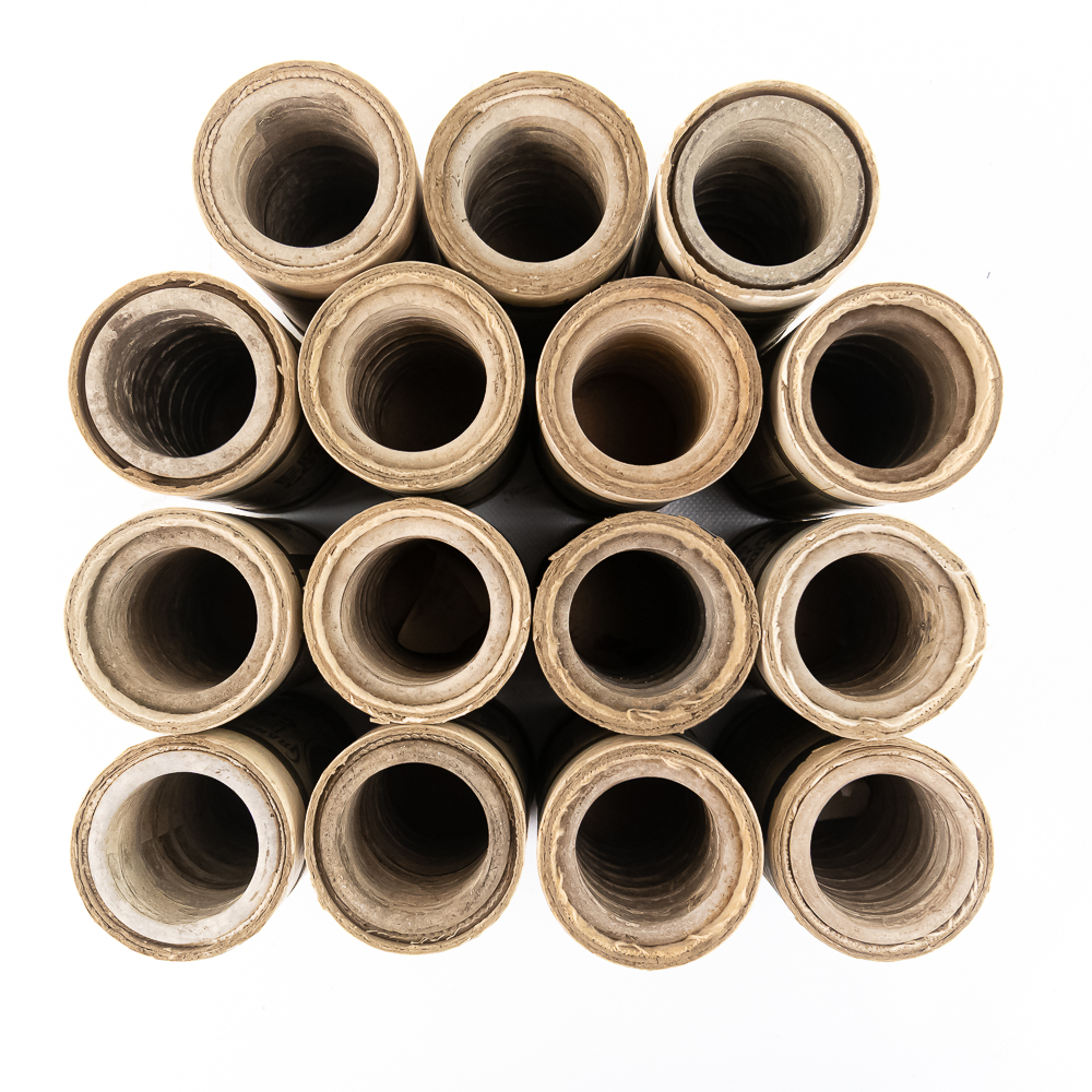 15 Brown Wax Cylinders Good For Shaving