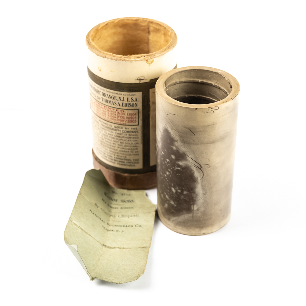 Brown Wax Cylinder Record No 5712