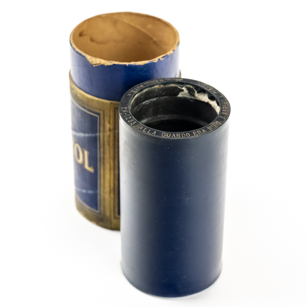 Edison Blue Amberol Mexican Cylinder Record