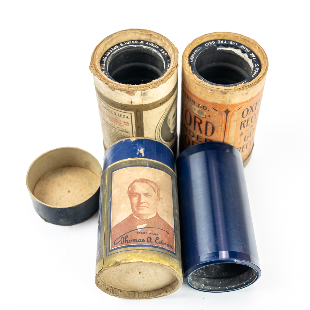 3 Edison Blue Amberol Humphrey Cyl Records