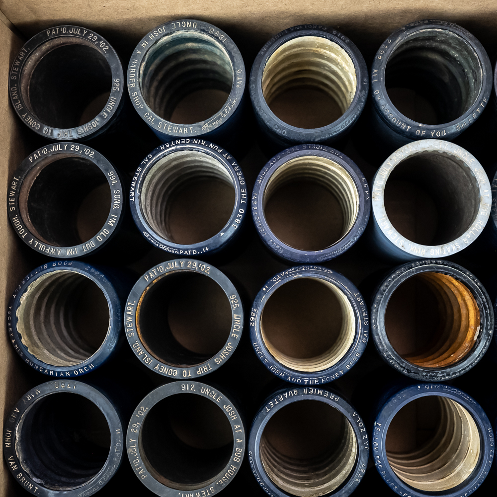50 Edison Blue Amberol Cylinder Records