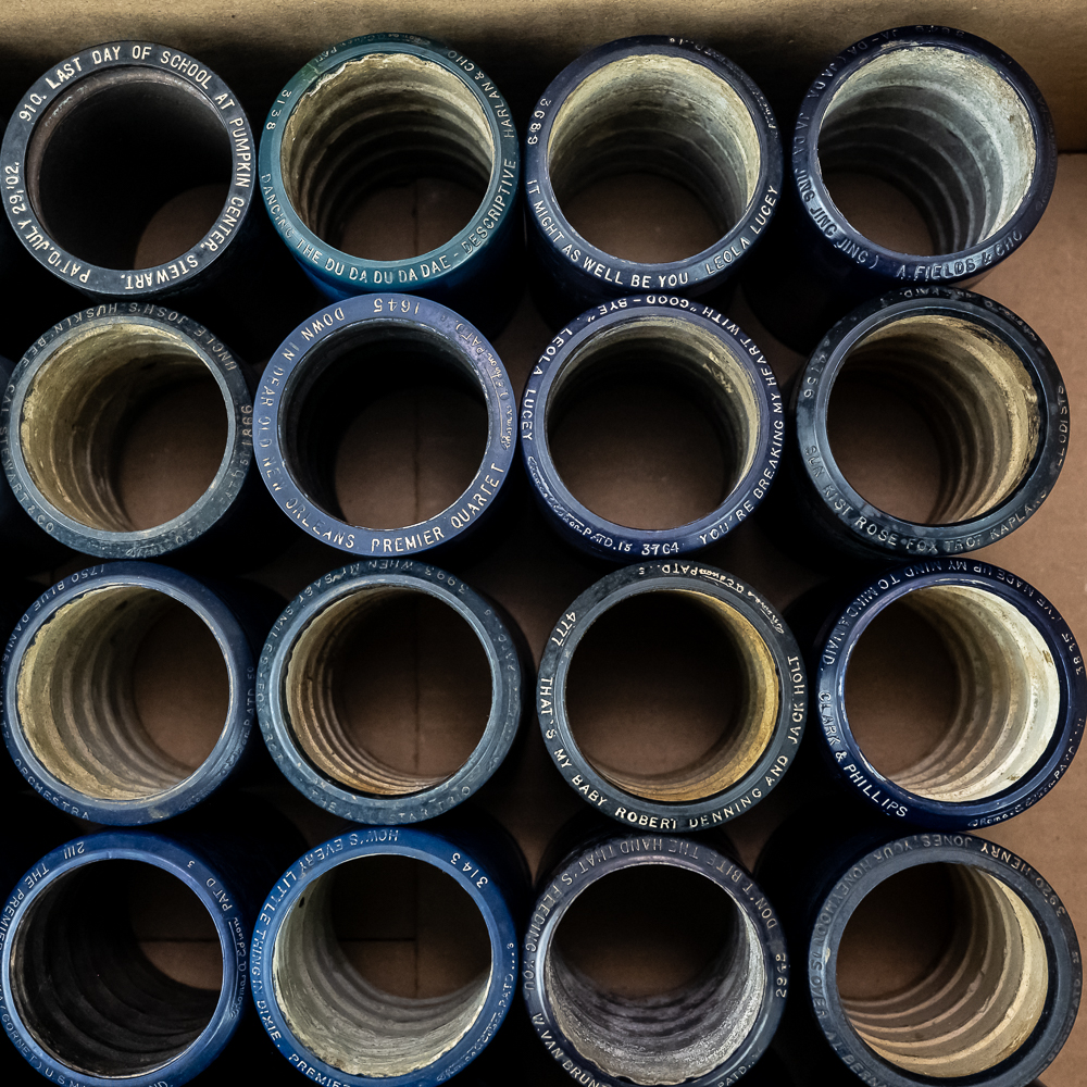 50 Edison Blue Amberol Cylinder Records