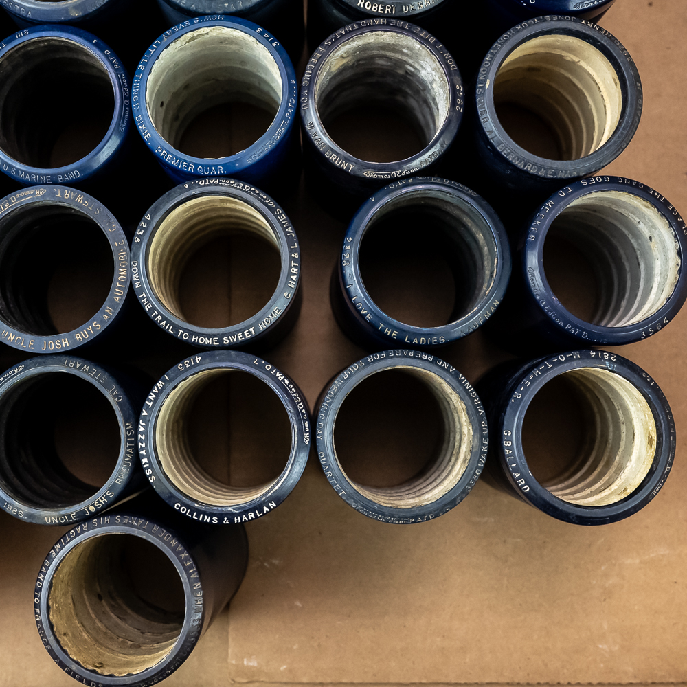 50 Edison Blue Amberol Cylinder Records