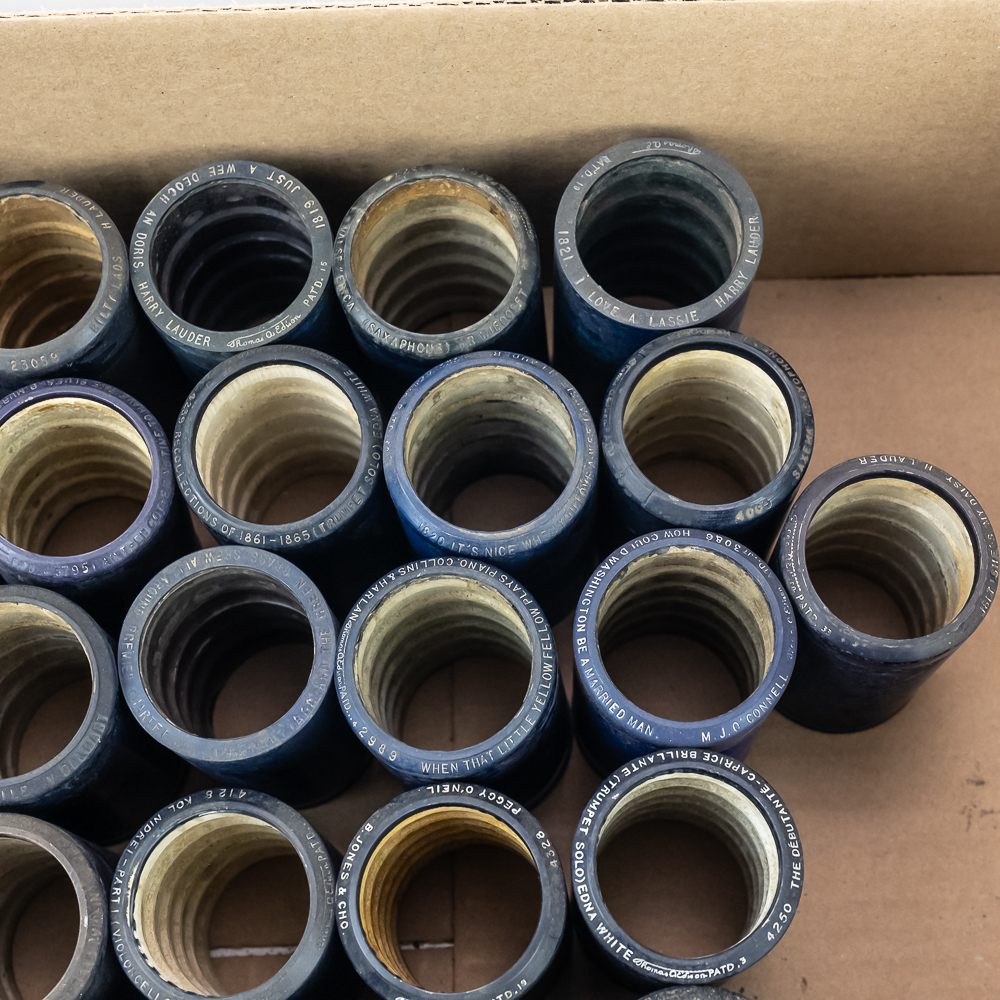 50 Edison Blue Amberol Cylinders