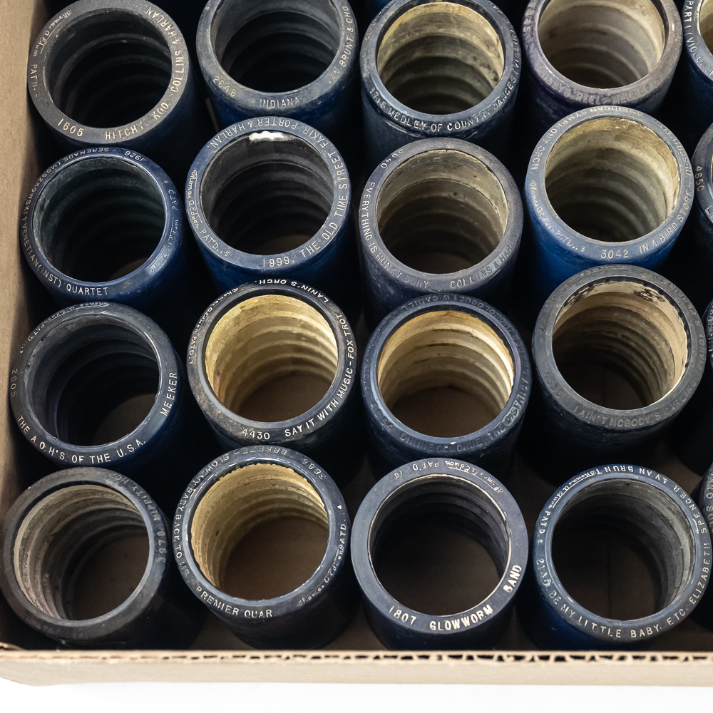 50 Edison Blue Amberol Cylinders