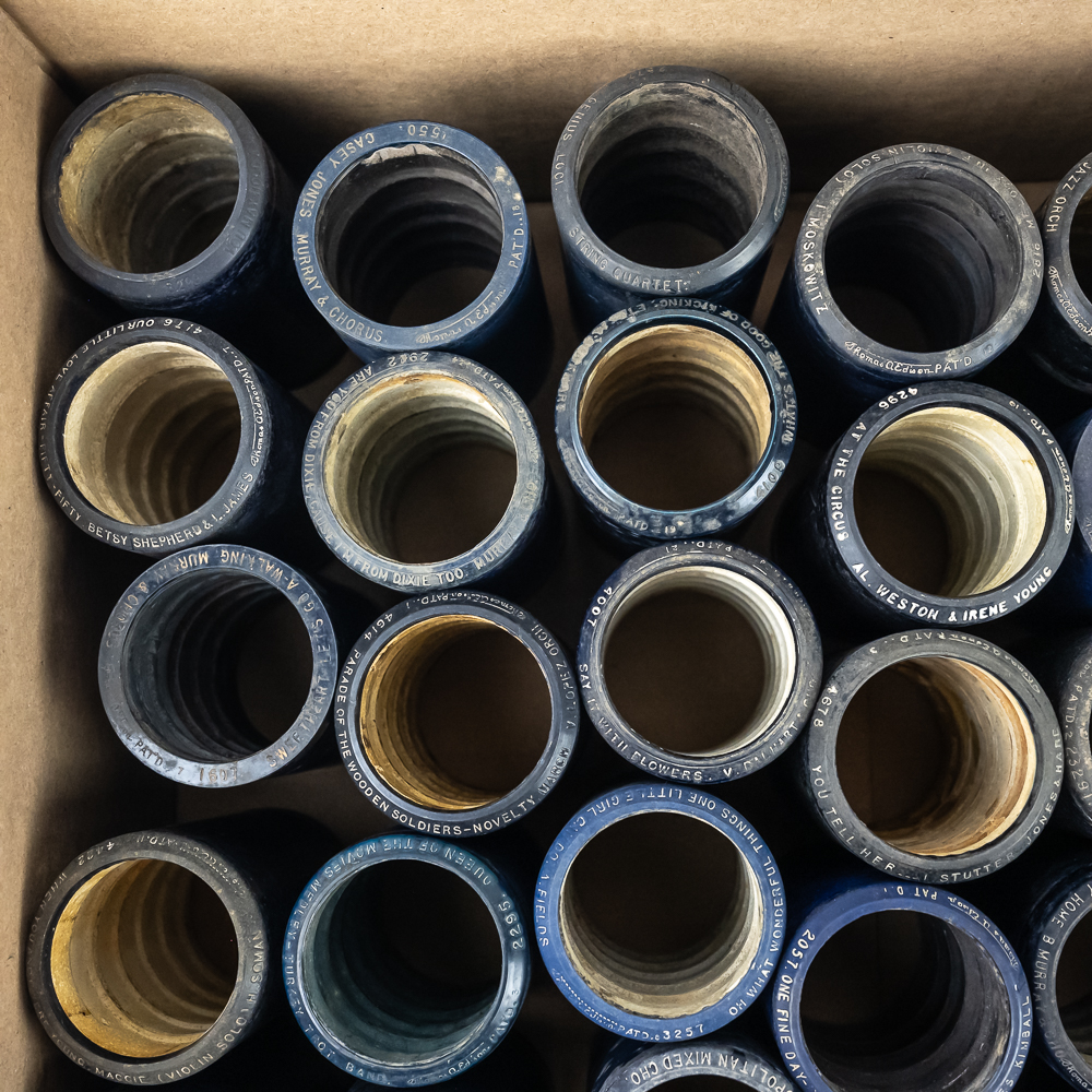 50 Edison Blue Amberol Cylinders