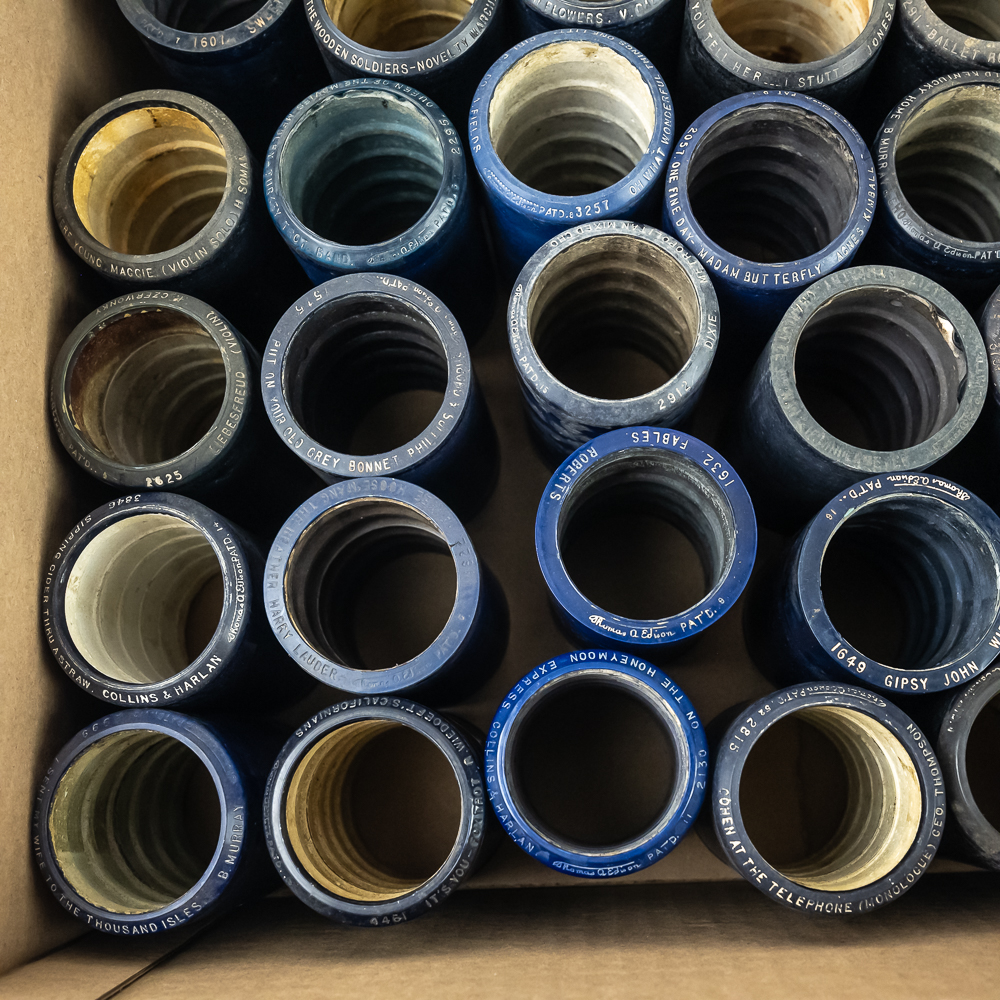 50 Edison Blue Amberol Cylinders