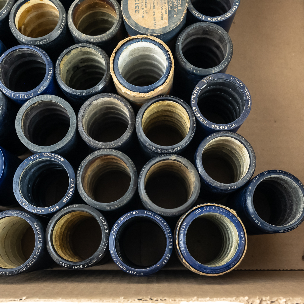 50 Edison Blue Amberol Cylinders