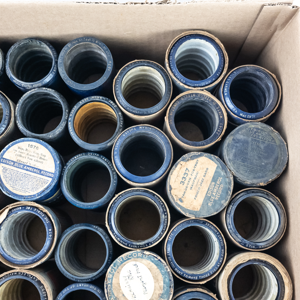 50 Edison Blue Amberol Cylinder Records