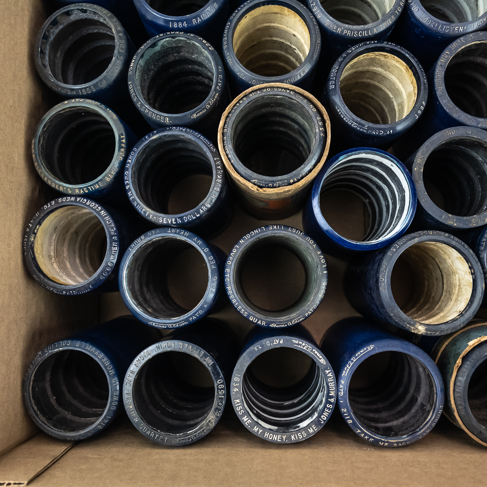 50 Edison Blue Amberol Cylinders