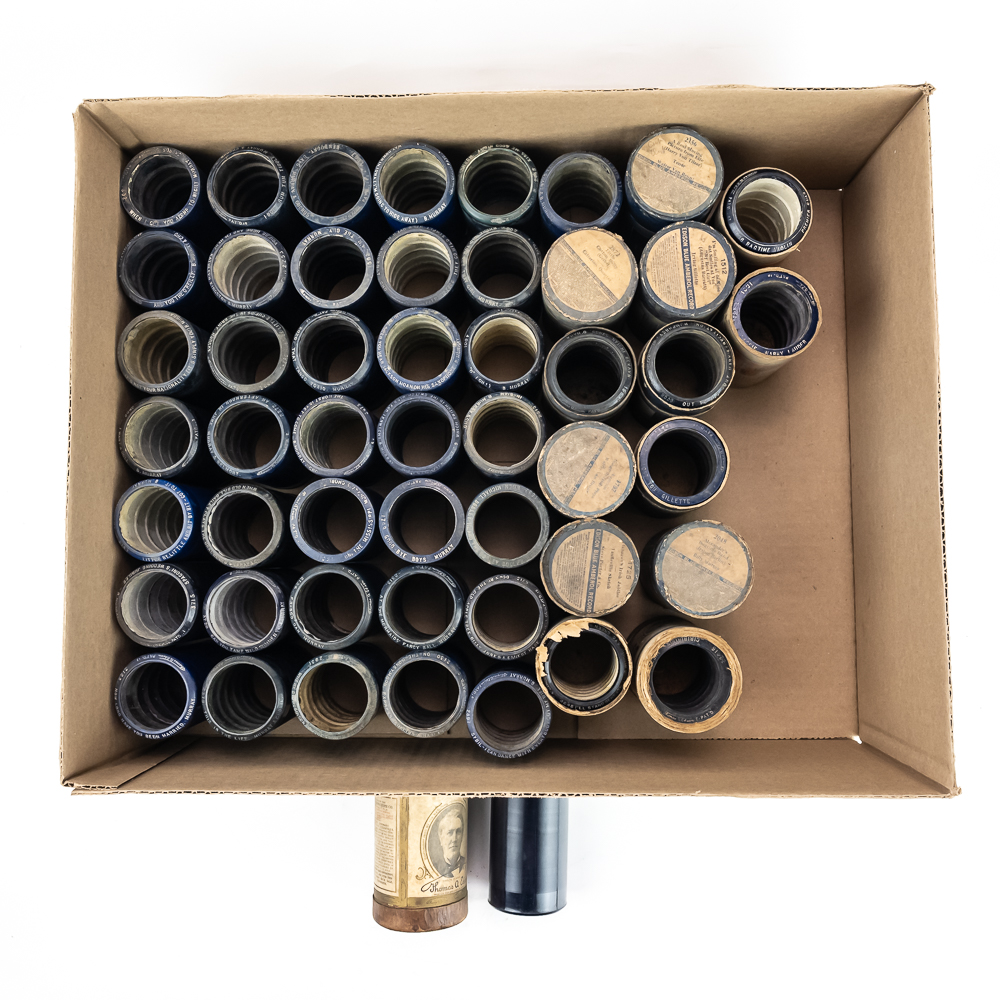 50 Edison Blue Amberol Cylinders