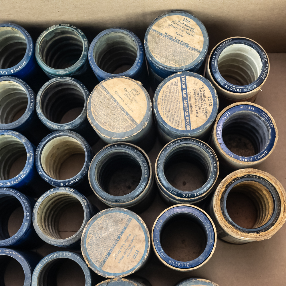 50 Edison Blue Amberol Cylinders