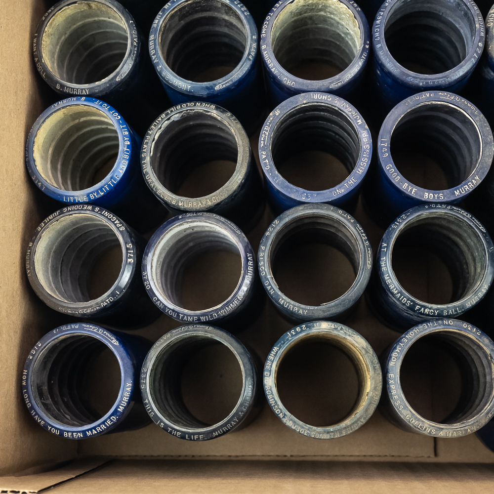 50 Edison Blue Amberol Cylinders