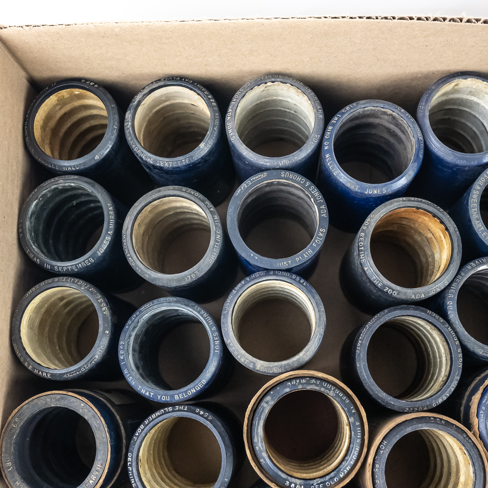 51 Edison Blue Amberol Cylinder Records
