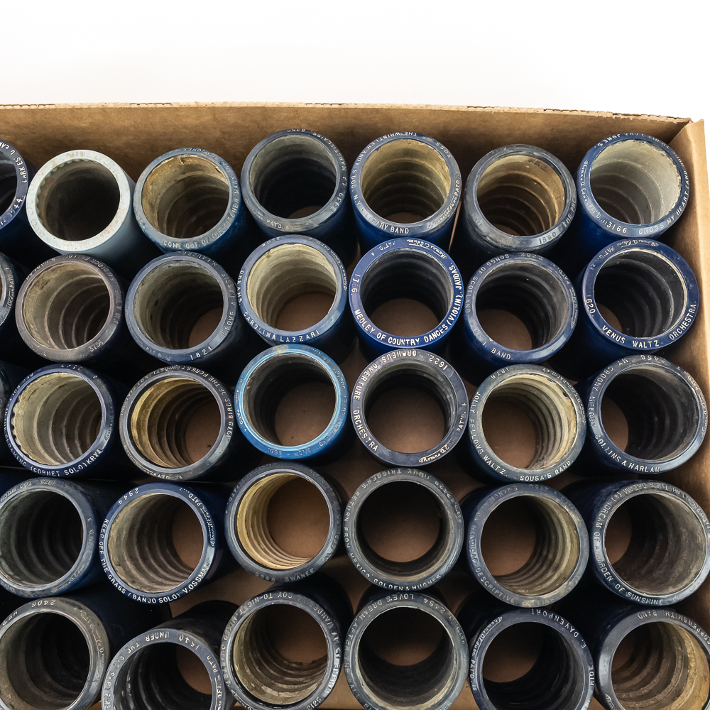 50 Edison Blue Amberol Cylinder Records
