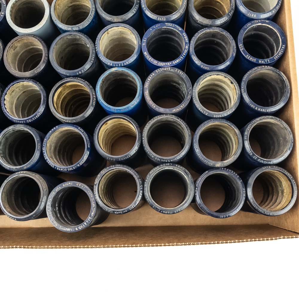 50 Edison Blue Amberol Cylinder Records