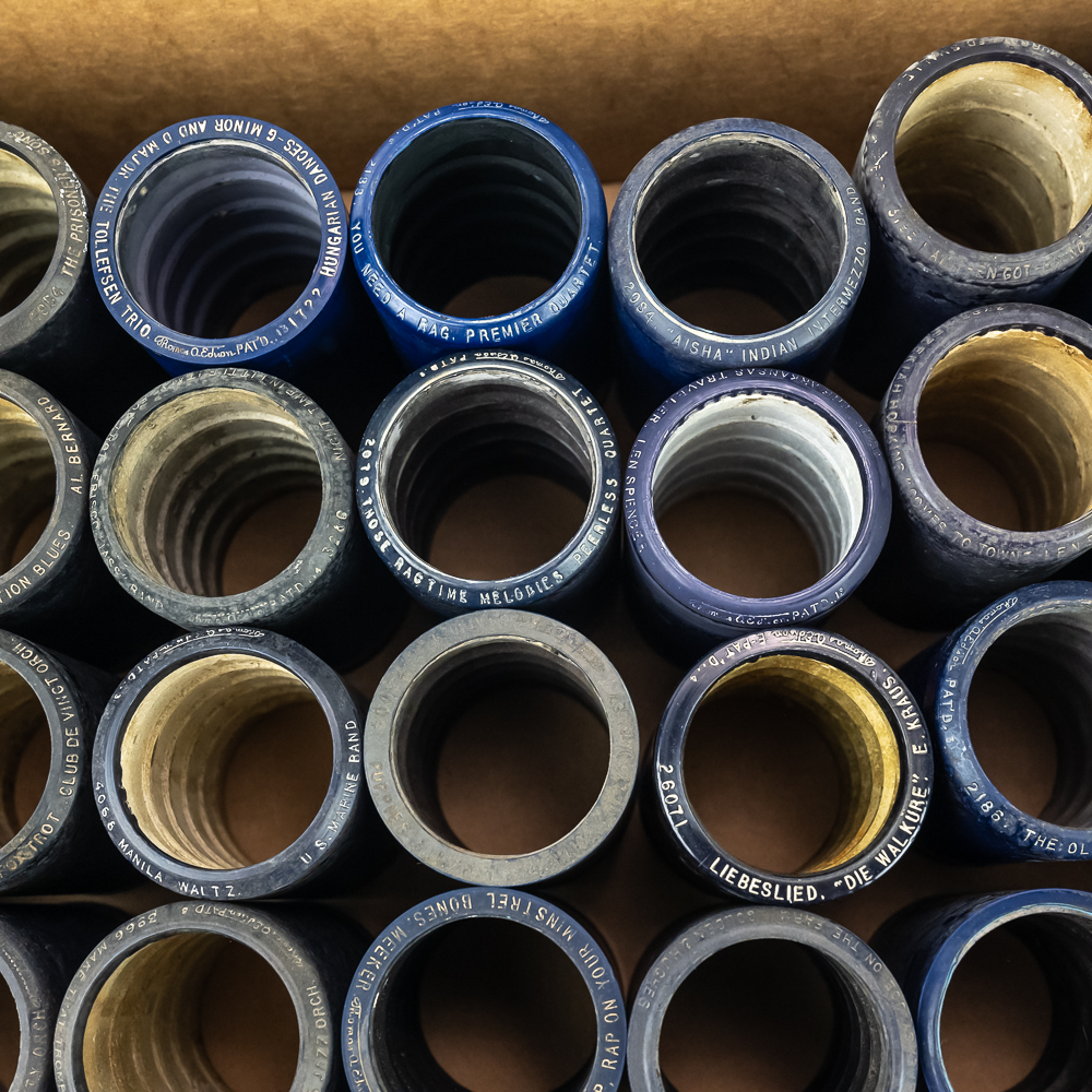 50 Edison Blue Amberol Cylinder Records