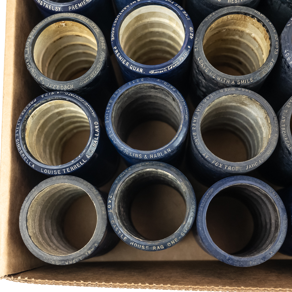 50 Edison Blue Amberol Cylinder Records