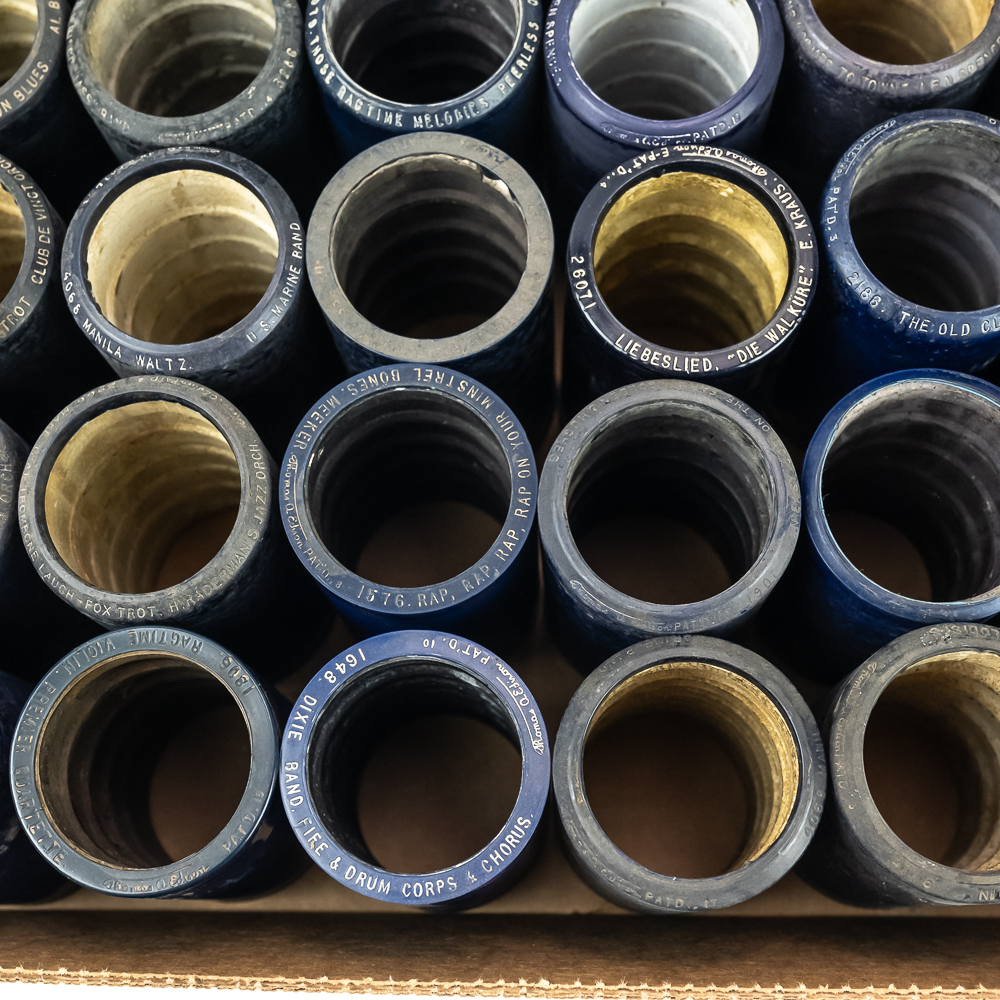 50 Edison Blue Amberol Cylinder Records