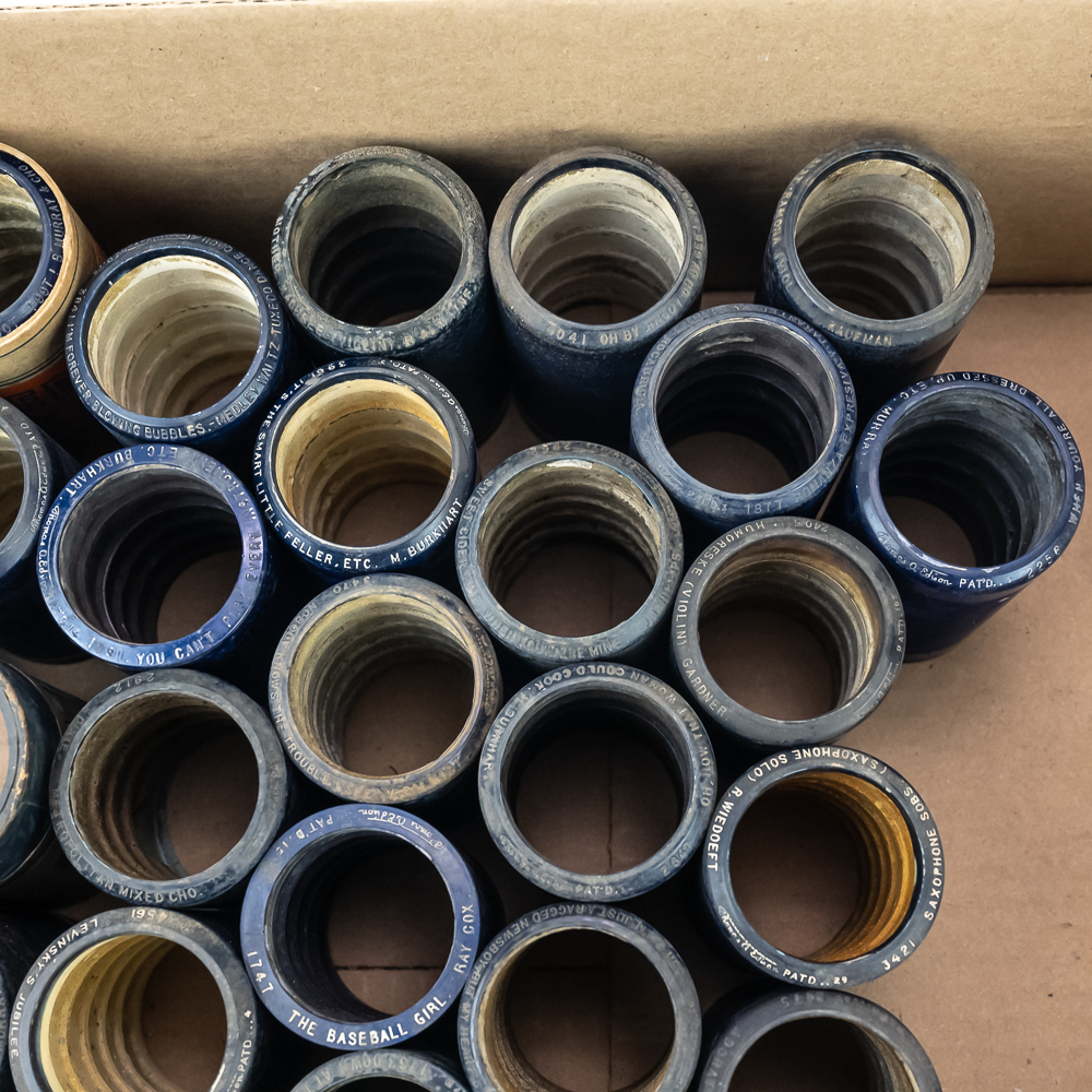 50 Edison Blue Amberol Cylinder Records