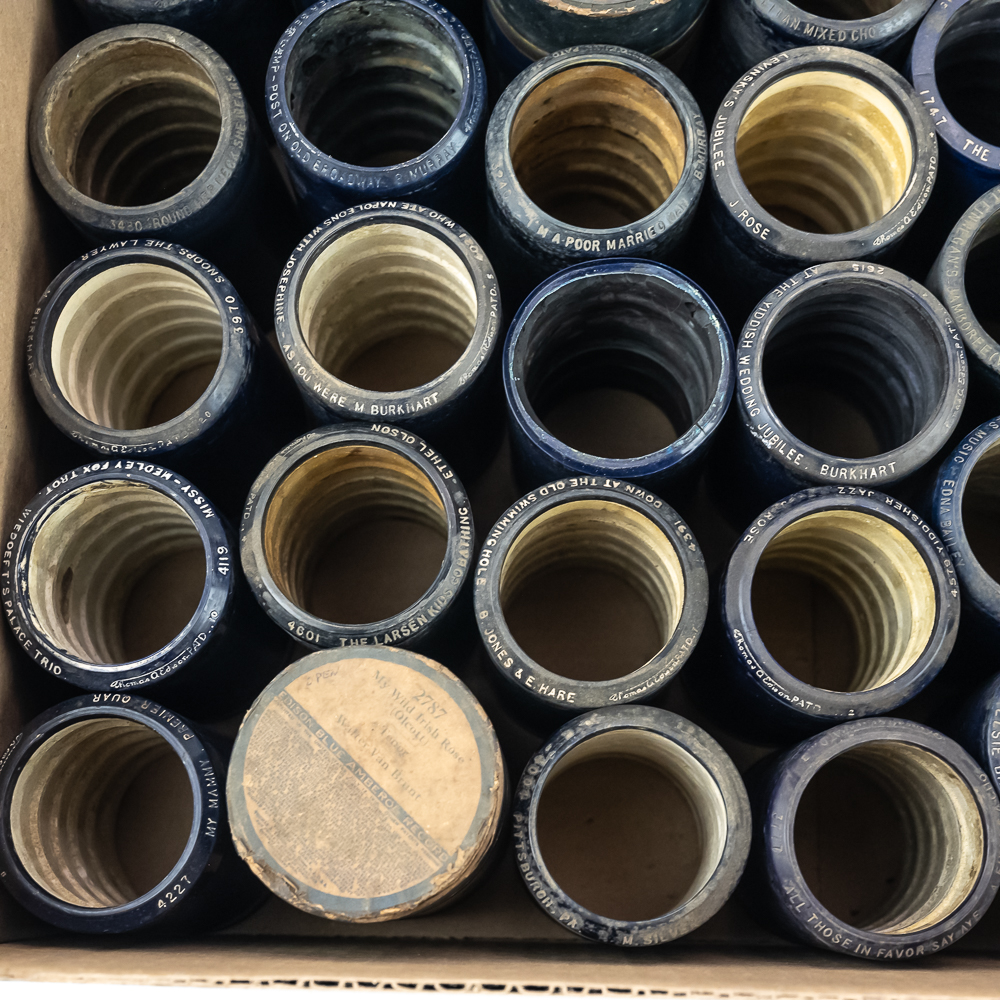 50 Edison Blue Amberol Cylinder Records