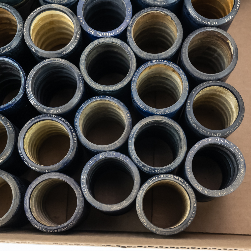 50 Edison Blue Amberol Cylinder Records