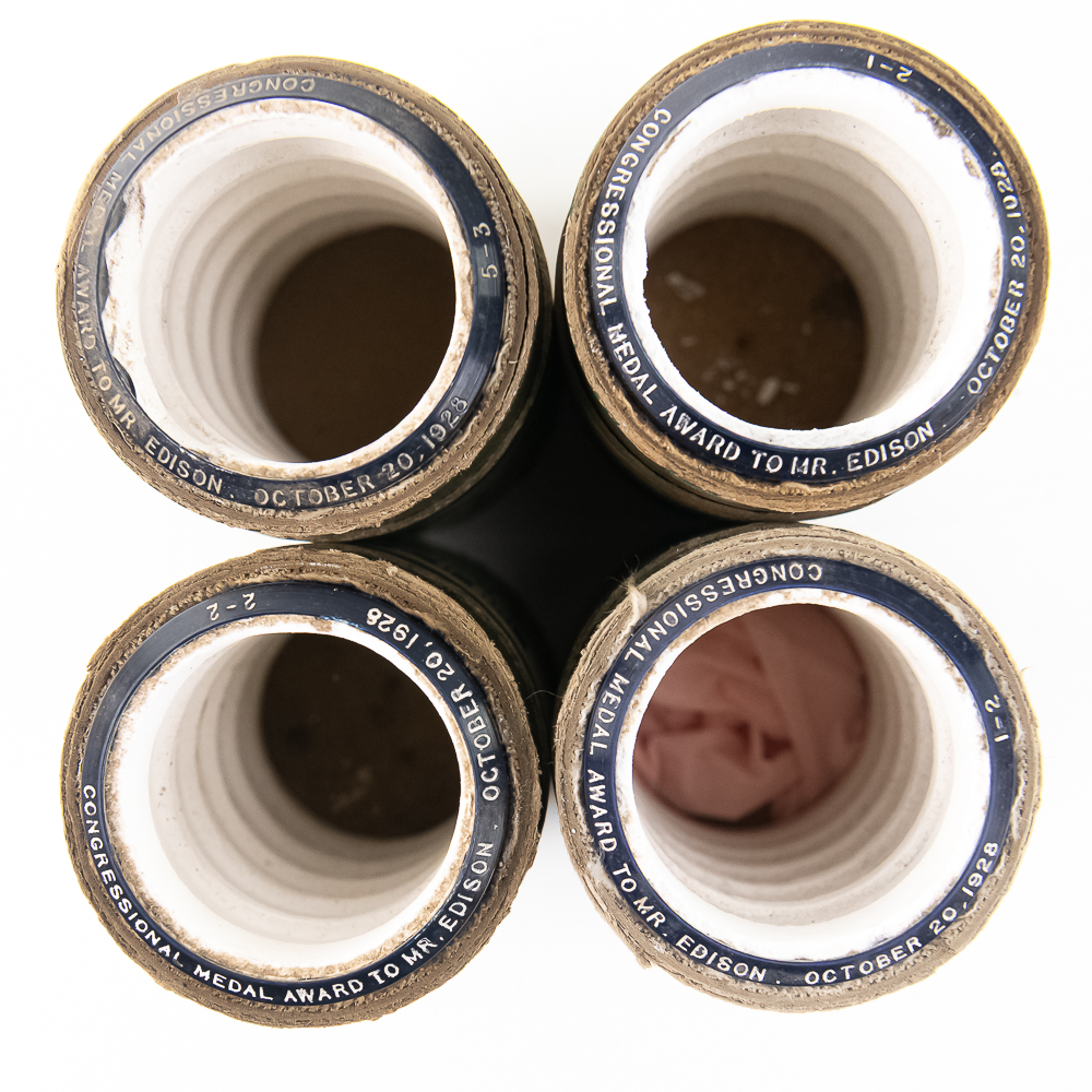 Edison Congressional Blue Amb Cylinders (4)