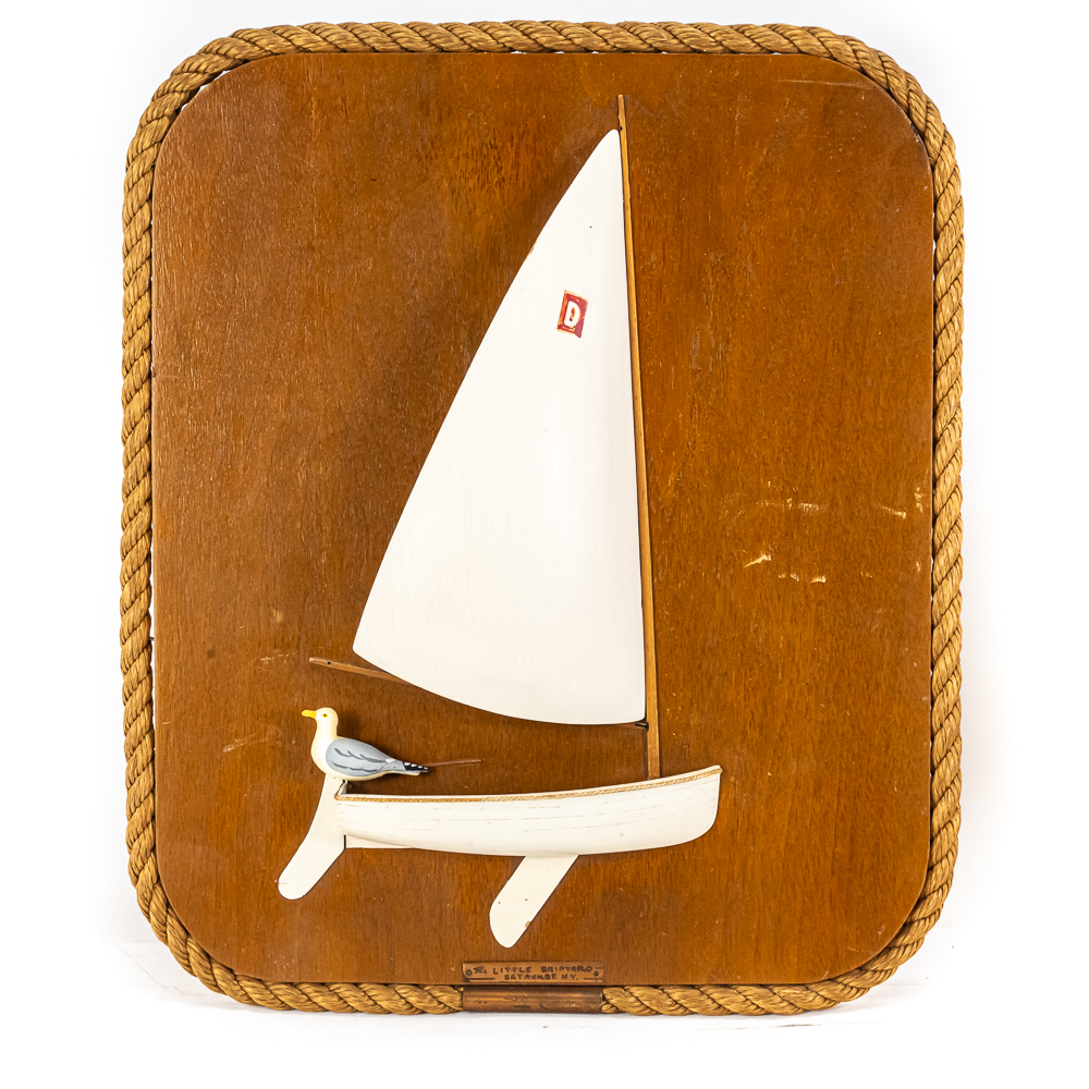 Little Shipyard Half Hull Sailboat Display & More