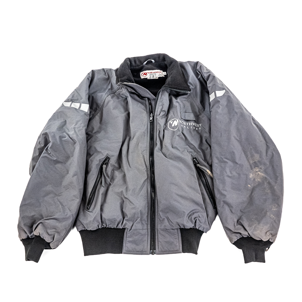Assorted Airline Branded Jackets Rain Gear & More