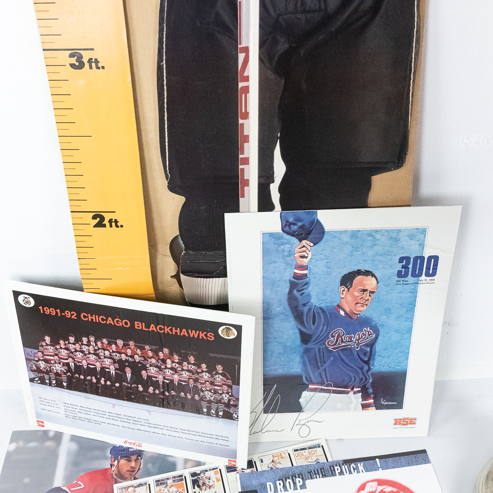 1989 Wayne Gretzky LA Kings Measure Up Standee ++