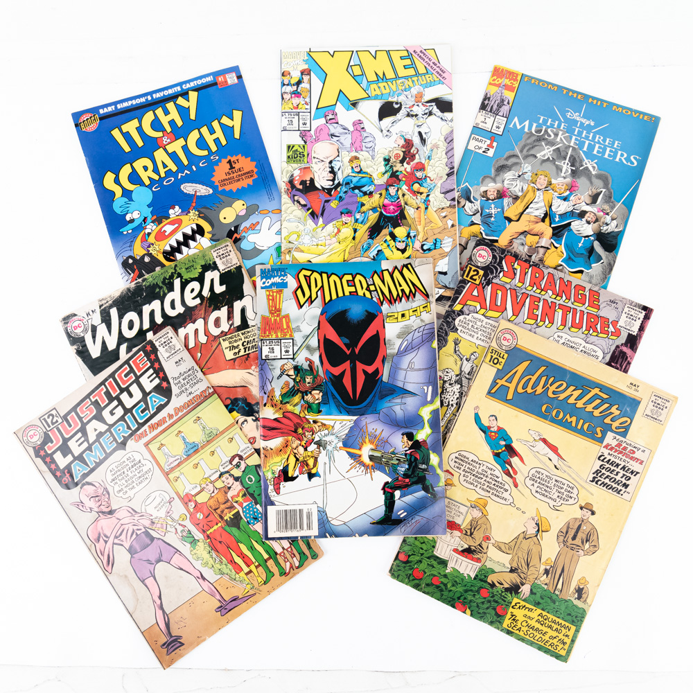 DC & Marvel Comic Collection Justice League & More
