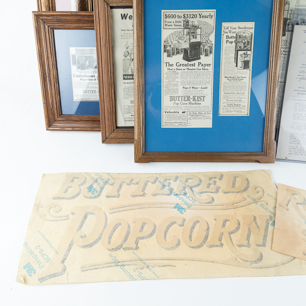 Butterkist/Other Popcorn/Peant Machine Advertising