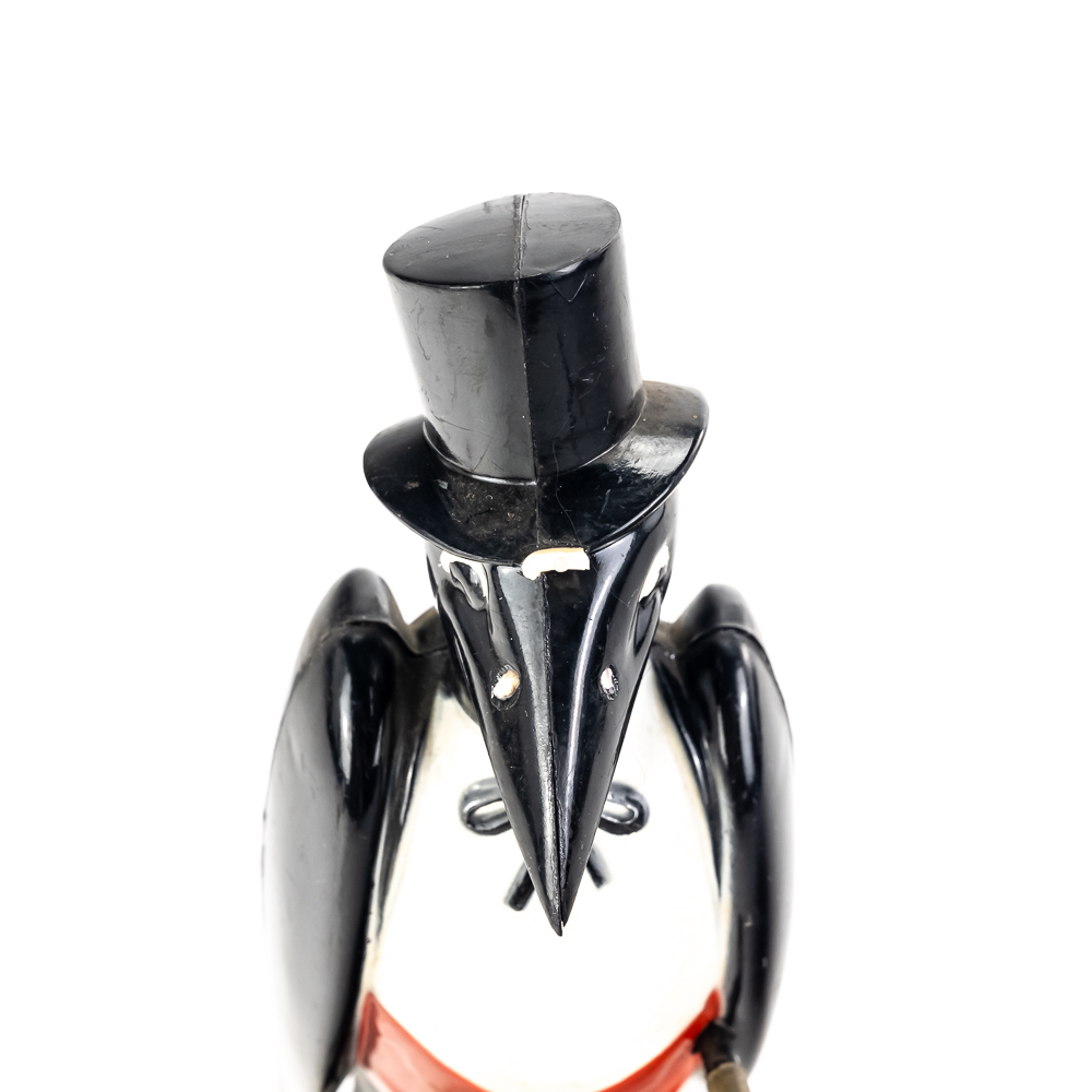 Vintage Old Crow Bourbon Advertising Figure