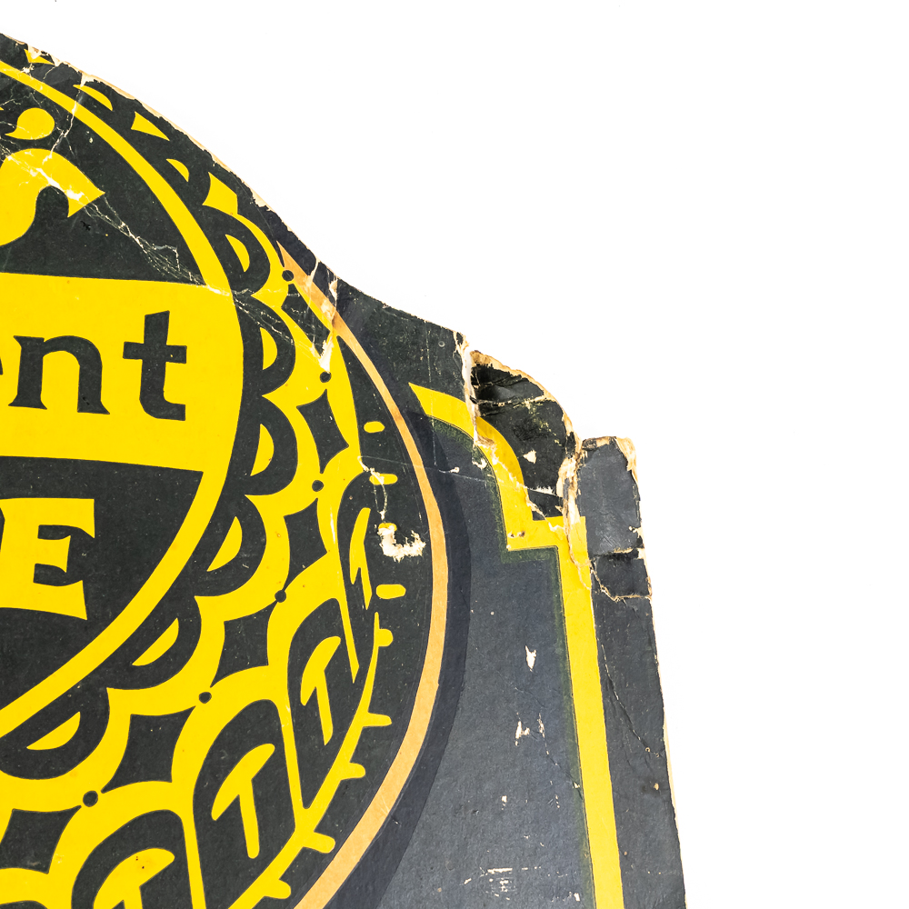 Barton's Shoe Paste Advertising Sign